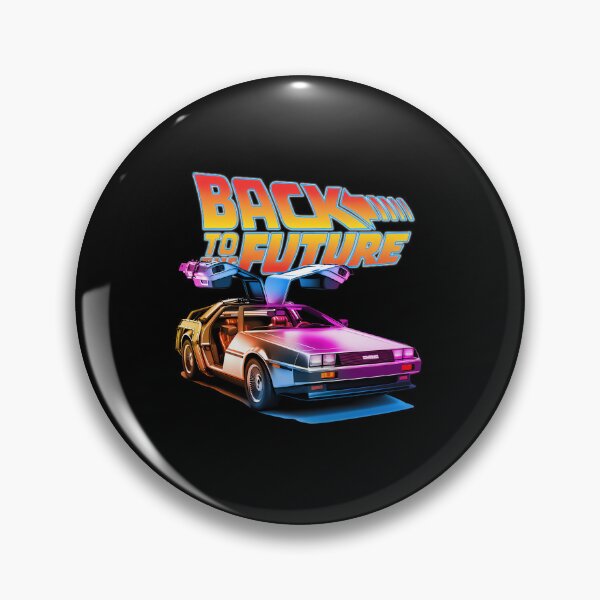 Item preview, Delorean Back To The Future Synthwave Colors designed and sold by Shay2368.