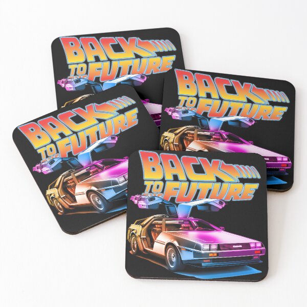 Item preview, Delorean Back To The Future Synthwave Colors designed and sold by Shay2368.