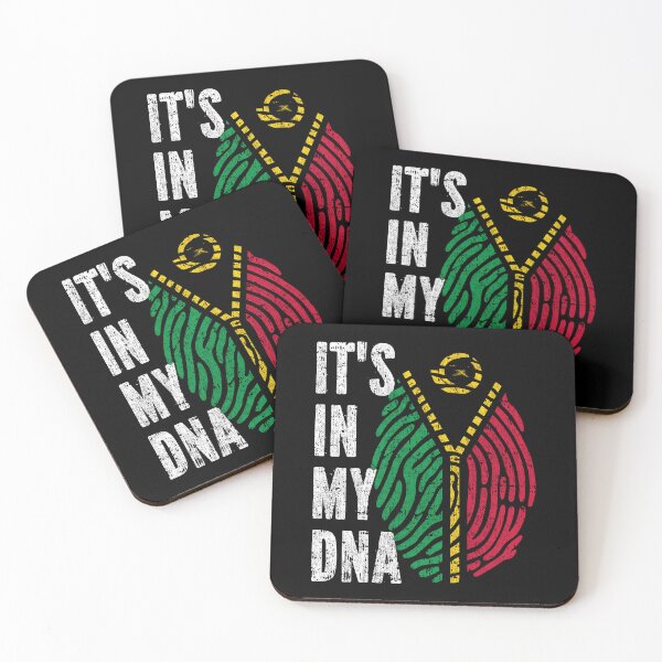 Item preview, IT'S IN MY DNA Vanuatu Flag Roots designed and sold by CosmoKitsch.