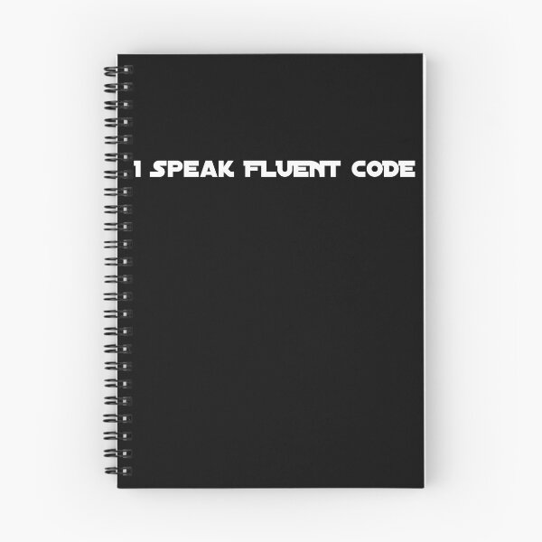 Item preview, I Speak Fluent Code – Funny Programmer Apparel for Coders & Developers designed and sold by EverStrive.