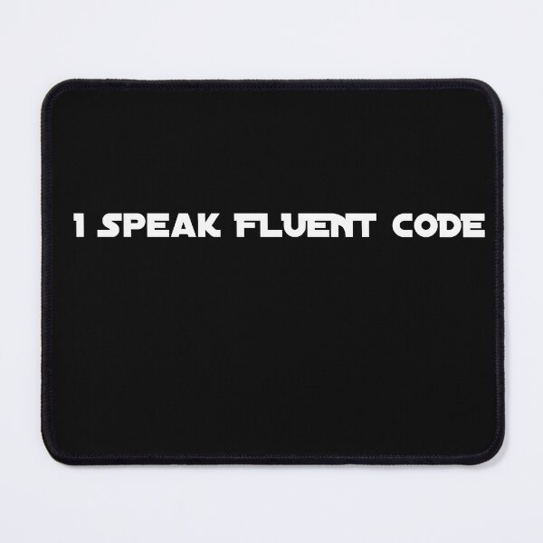 Item preview, I Speak Fluent Code – Funny Programmer Apparel for Coders & Developers designed and sold by EverStrive.