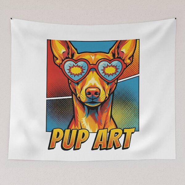 Item preview, Pop Art Cirneco dell'Etna Retro Dog designed and sold by k3rstman1.