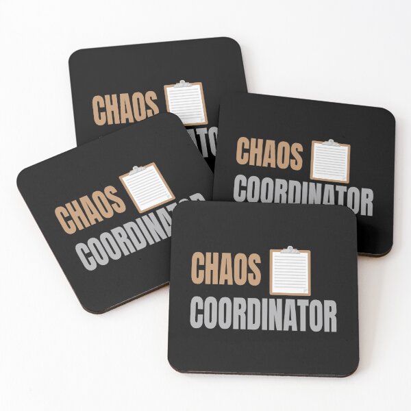 Item preview, Chaos Coordinator - Funny Teacher Classroom Manager Gift Design designed and sold by Dantin.