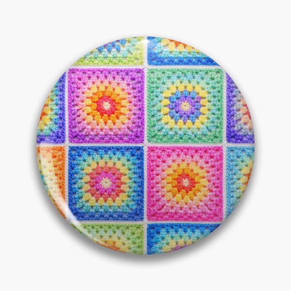 Item preview, Colorful Crochet Granny Squares designed and sold by trieschman.