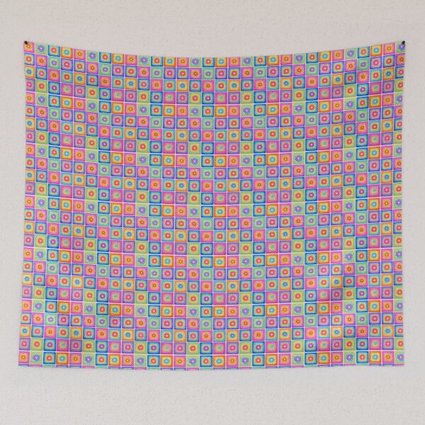 Item preview, Colorful Crochet Granny Squares designed and sold by trieschman.