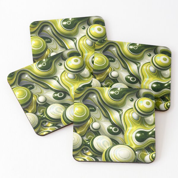 Item preview, Lime Orbit designed and sold by Kaleidoscope Print.