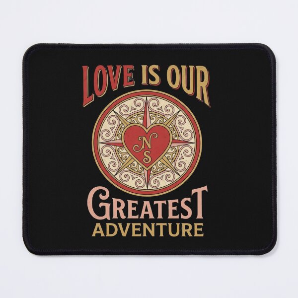 Item preview,  Love Is Our Greatest Adventure  designed and sold by MofazStyle.