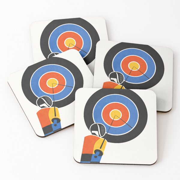 Item preview, Bauhaus Target Hit designed and sold by ChillCharmStudio.