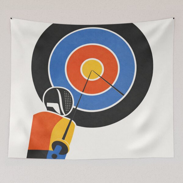 Item preview, Bauhaus Target Hit designed and sold by ChillCharmStudio.