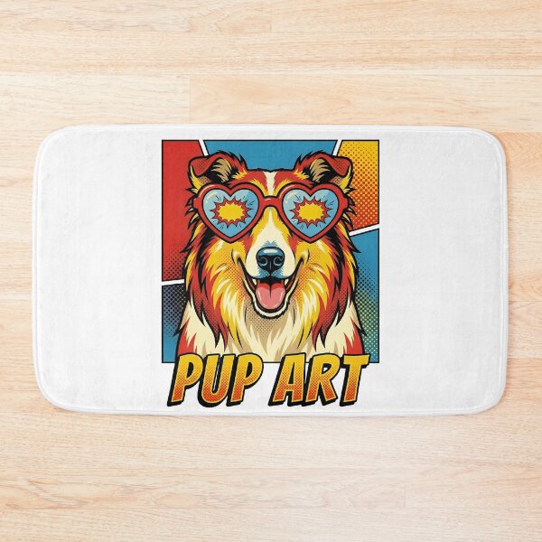 Item preview, Pop Art Collie Retro Dog designed and sold by k3rstman1.