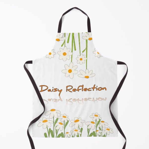 Item preview, Daisy Reflection - Hanging Daisies Minimalist Floral Art on Black Background designed and sold by Craft-Qasba .