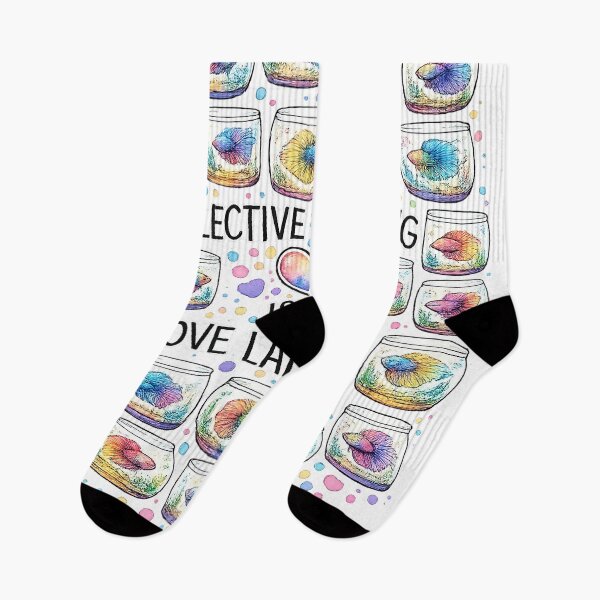 Item preview, Selective Breeding Is My Love Language – Betta Fish Art designed and sold by StrayaDesign.