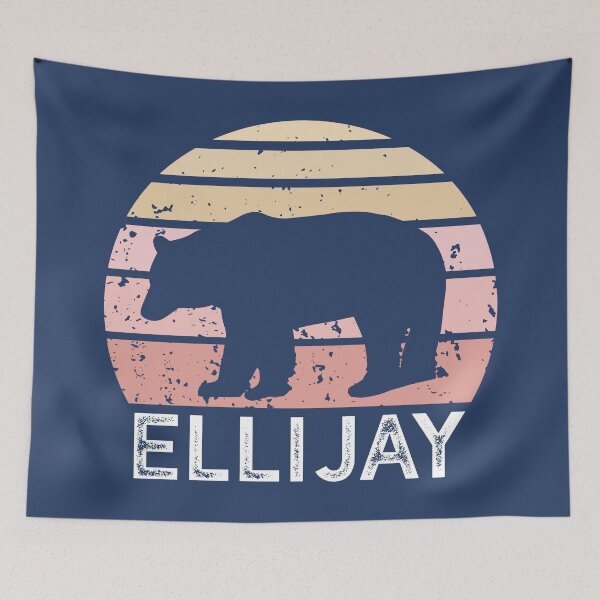 Item preview, Ellijay Georgia Retro Bear designed and sold by Esskay Designs.