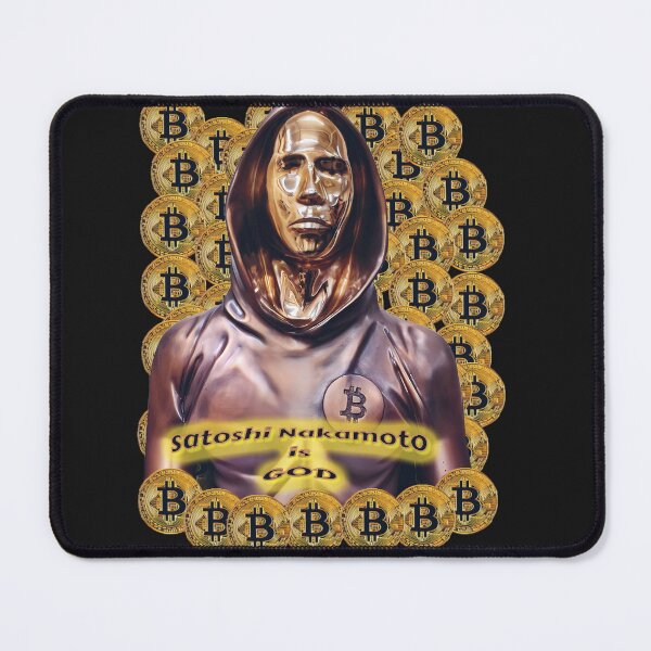 Artikelvorschau, Satoshi Nakamoto entworfen und verkauft von Jannicki-Art.