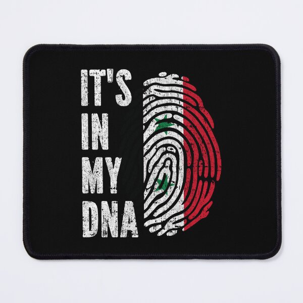 Item preview, IT'S IN MY DNA Syria Flag Roots designed and sold by CosmoKitsch.