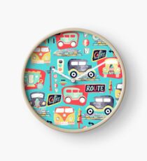 Travel Back in Time - Sky Blue Clock