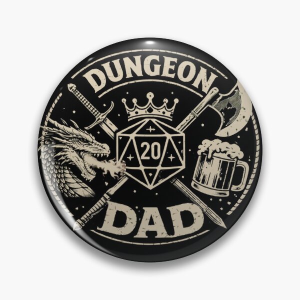 Item preview, DND DAD, DUNGEON Dad, Dnd fathers day, D&D dad designed and sold by DungeonAtelier.
