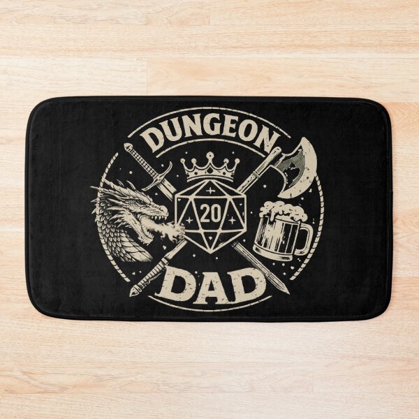 Item preview, DND DAD, DUNGEON Dad, Dnd fathers day, D&D dad designed and sold by DungeonAtelier.
