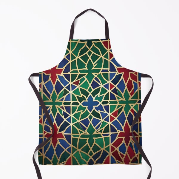 Item preview, Royal Moorish Mosaic - Emerald & Antique Gold designed and sold by Thompika.