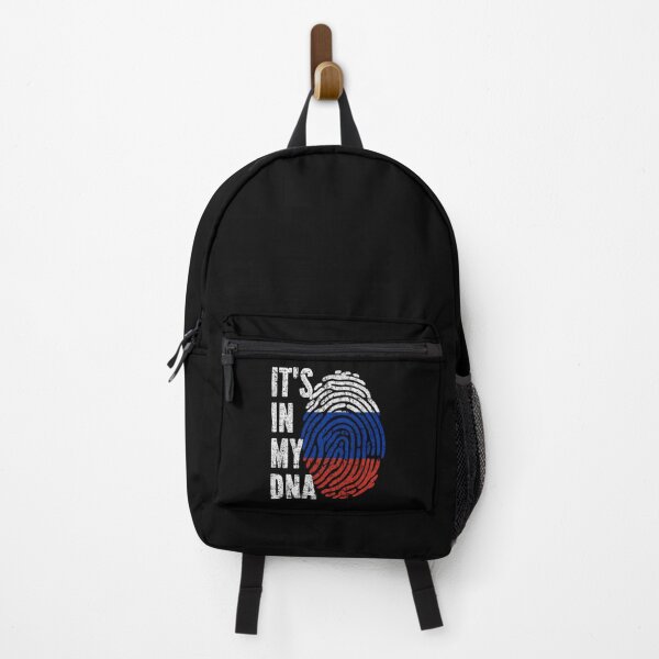 Item preview, IT'S IN MY DNA Russian Flag Roots designed and sold by CosmoKitsch.