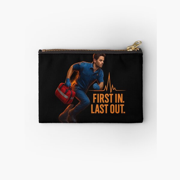 Item preview, First In. Last Out - Paramedic Rescue Art designed and sold by MKreative Studio.