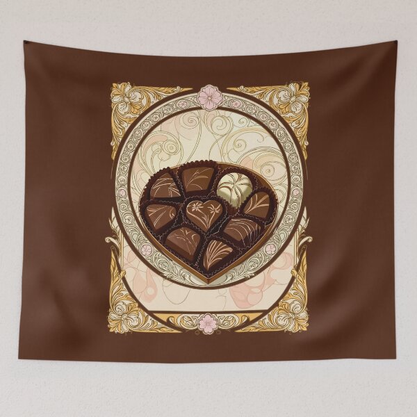 Item preview, Bonbons Illustration Art Nouveau Style designed and sold by taiche.