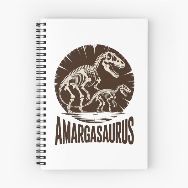 Item preview, Amargasaurus - Vintage Amargasaurus Fossil Skeleton designed and sold by JessArty.