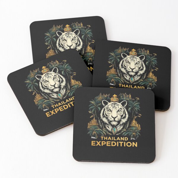 Item preview, Thailand Expedition White Tiger Adventure designed and sold by WildBoysShop.