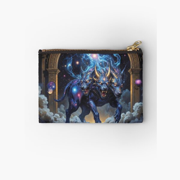 Item preview, Celestial Cerberus - Galaxy Guardian Three-Headed Dog designed and sold by TheRichGallery.