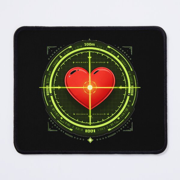 Item preview, Target Locked Love designed and sold by Tactical Override.
