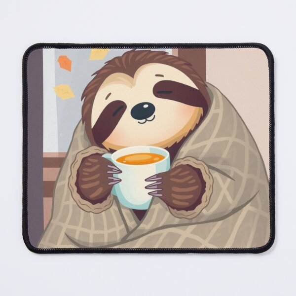 Item preview, Hygge Sloth Autumn T-Shirt | Cute Cozy Animal Tea Graphic Tee designed and sold by ArmaanArts.
