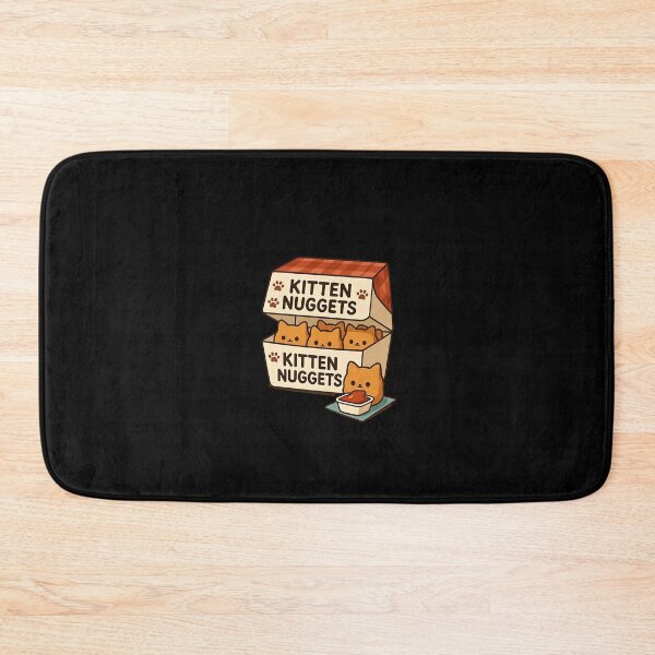 Item preview, Kitten Nuggets Cute Cat Fast Food designed and sold by dudelinart.
