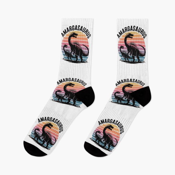 Item preview, Amargasaurus - Colorful Retro Amargasaurus designed and sold by JessArty ⭐⭐⭐⭐⭐.