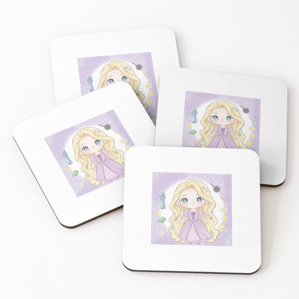 Item preview, Kawaii Long Hair Princess Cute Fantasy Illustration designed and sold by Valeva007.