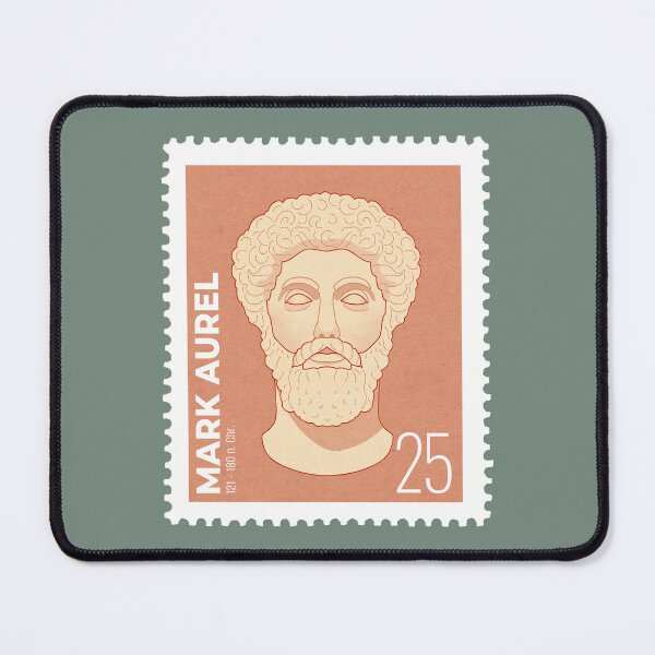 Item preview, Sello postal de Marco Aurelio designed and sold by sanbrill.