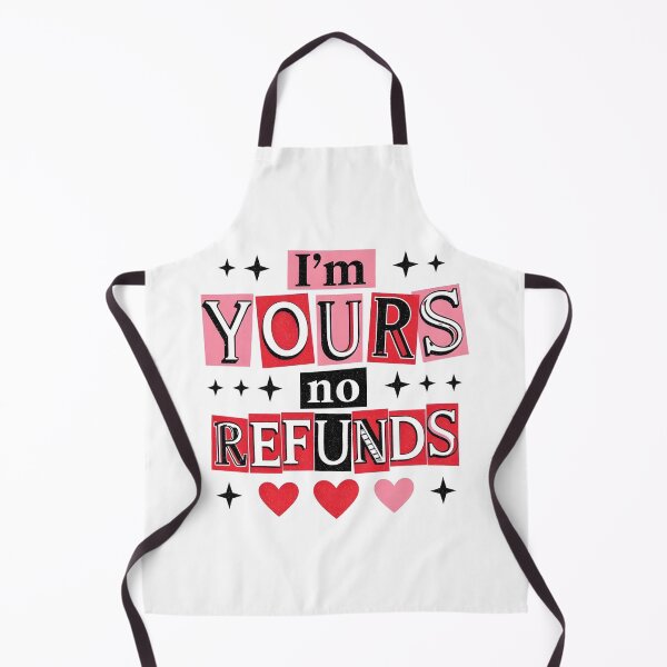 Item preview, I'm Yours No Refunds - Funny Ransom Note Valentine's Day Collage designed and sold by FestivityFinds.