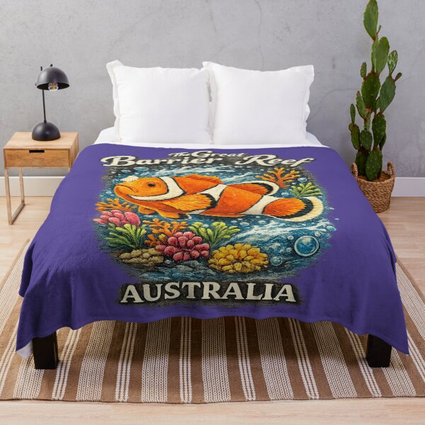 Item preview, Clownfish The Great Barrier Reef Australia designed and sold by kel72.
