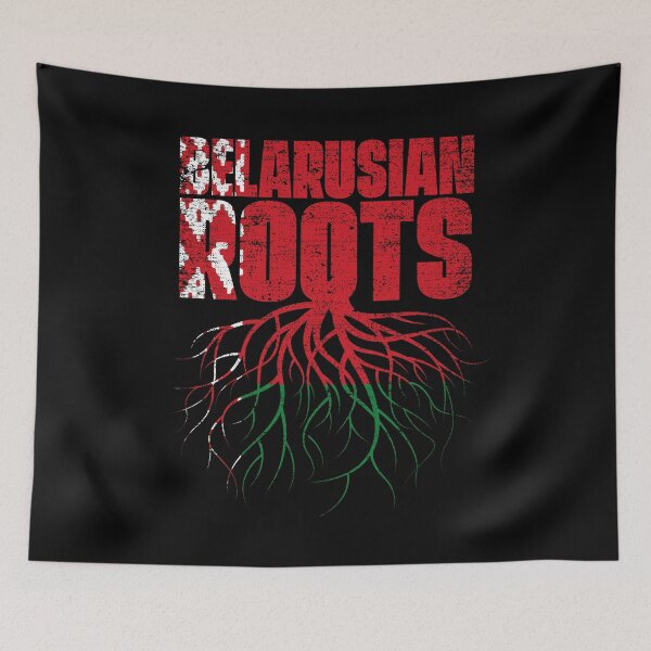 Item preview, Belarusian Roots Belarus Heritage Flag designed and sold by GabbyKash.