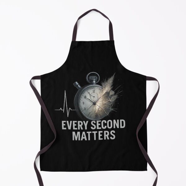 Item preview, Every Second Matters - Exploding Stopwatch & EKG Pulse designed and sold by MKreative Studio.