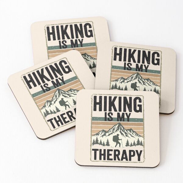 Item preview, Hiking Is My Therapy designed and sold by Ink Magic.