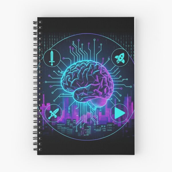Item preview, Cyber Neural Brain - Gaming & Tech Nexus designed and sold by Colorful ArtWorks.