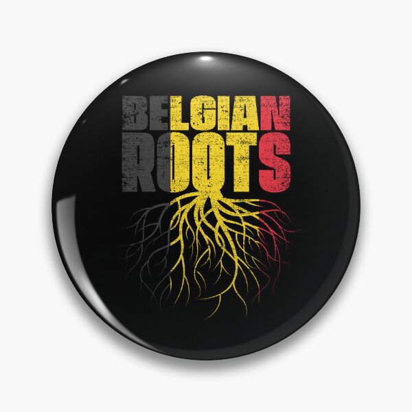 Item preview, Belgian Roots Belgium Heritage Flag designed and sold by GabbyKash.