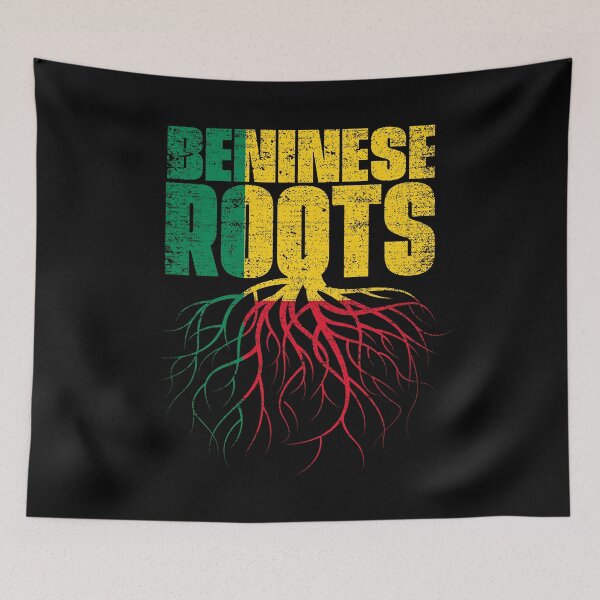 Item preview, Beninese Roots Benin Heritage Flag designed and sold by GabbyKash.
