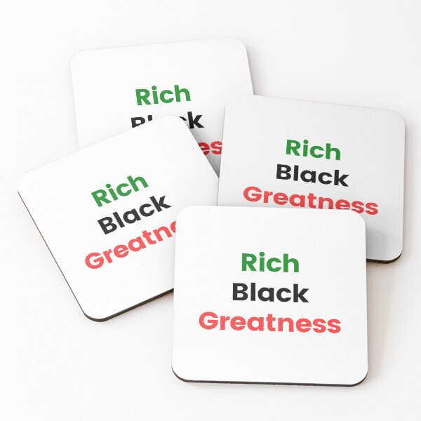 Item preview, Rich Black Greatness designed and sold by ThaLilBlerdSpot.