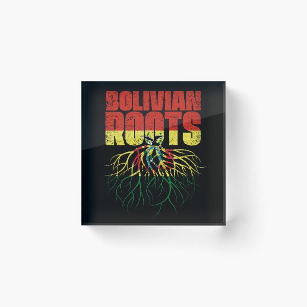 Item preview, Bolivian Roots Bolivia Heritage Flag designed and sold by GabbyKash.