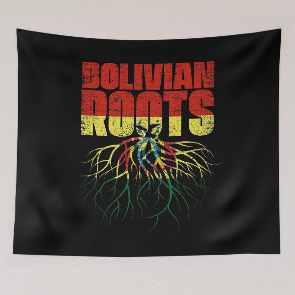 Item preview, Bolivian Roots Bolivia Heritage Flag designed and sold by GabbyKash.