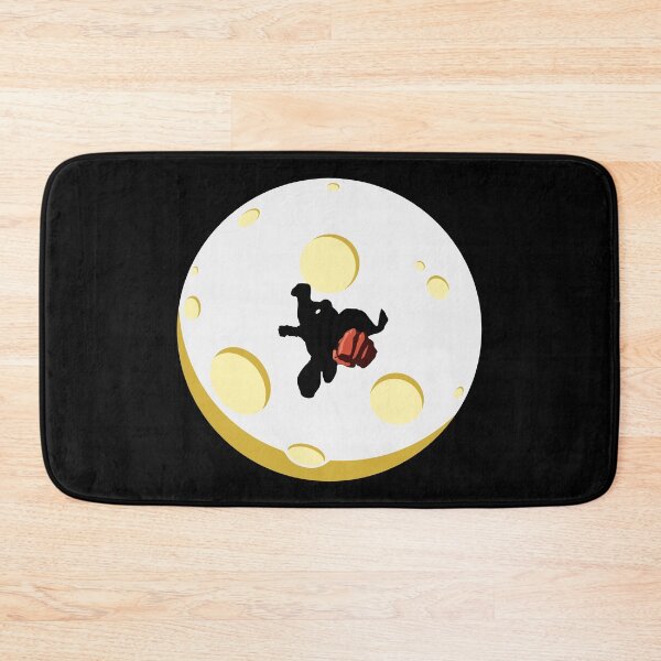 Item preview, Bald hero across the Moon (Yellow) designed and sold by ProjetF.