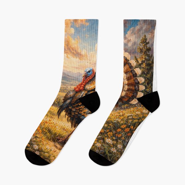 Item preview, Majestic Turkey in the Landscape – Digital Oil Painting designed and sold by slikar.