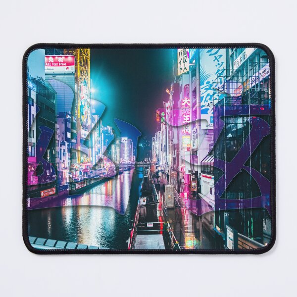 Item preview, Yūgen – Neon Reflections in a Rainy City designed and sold by MaverickCZ.