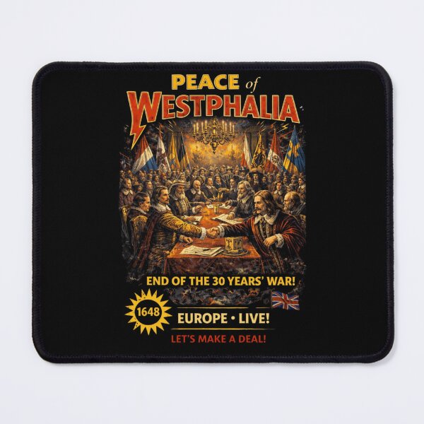 Item preview, Peace of Westphalia – 1648 | The War Ends | History Concert T-Shirt designed and sold by RollFuzzy.